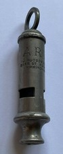 Vintage A R P Whistle by J. Hudson & Co, Barr St, Hockley, Birmingham
