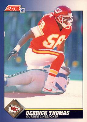 1991 Score #5 Derrick Thomas Near Mint | eBay