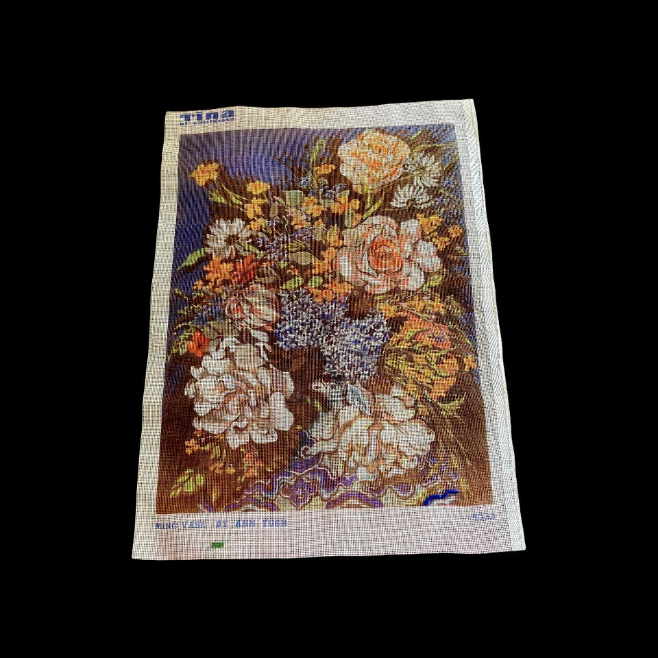 Tina Of California Needlework Canvas No: 5032 Ming Vase Ann Tush 60 x 45.5cm - Image 4 of 4