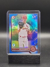 2022 Bowman Draft Chrome Brycen Mautz Blue Refractor 078/150 #BDC-124