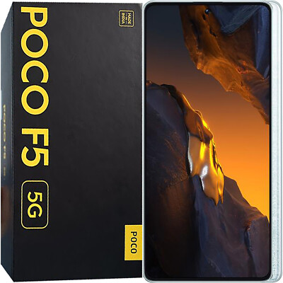 Xiaomi Poco F5 5G White 256GB + 12GB Dual-SIM Factory Unlocked