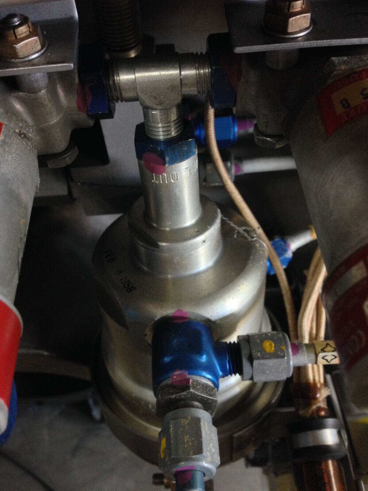 Solar Apu Engine MARS T41M-5 Solar gas turbine engine APU UNTOUCHED FROZEN IN TIME SINCE ...