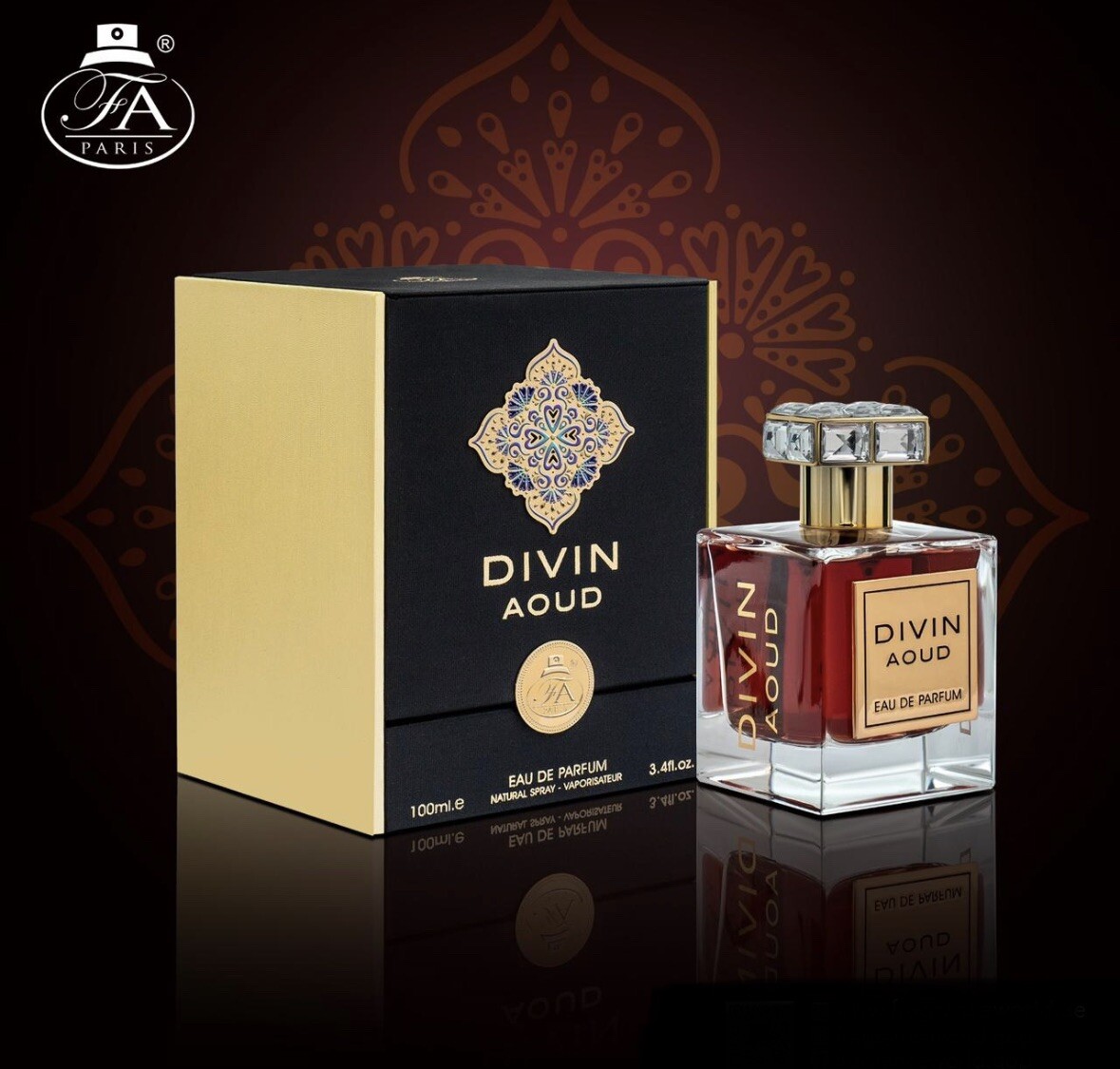 Divin Aoud EDP Perfume By Fragrance World 100 ML🥇Rich Niche UAE Version