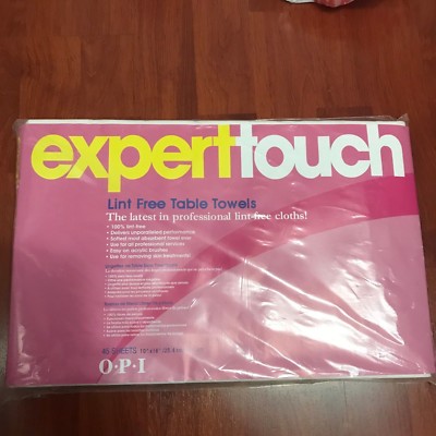 OPI EXPERTTOUCH Lint Free Table Towels Expert Touch 45 Sheets