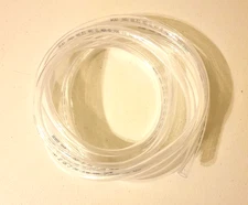 10 Ft 3/8" ID 1/2" OD Clear Vinyl Plastic Tubing Food-Grade & Flexible PVC Tube