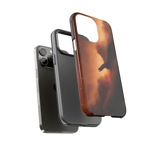For iPhone | Samsung Galaxy | Pixel Phone Case - Dragon Cinder Fire Nebula Sky - 第 64/239 張圖片