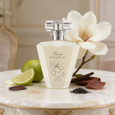 Avon RARE PEARLS Damen Parfum Spray Moschus Sandel   Rosenholz Magnolie LIMITED