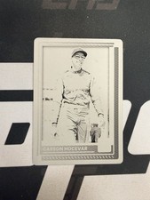 2025 Panini Donruss Racing Carson Hocever Printing Plate 1/1 ZC