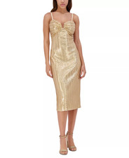 Siena Women's Sequined Midi Dress MSRP $138