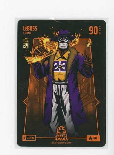 Bo Jackson Battle Arena LeBoss FIRE #S-49/100 LeBron James - 2024 NSCC Exclusive