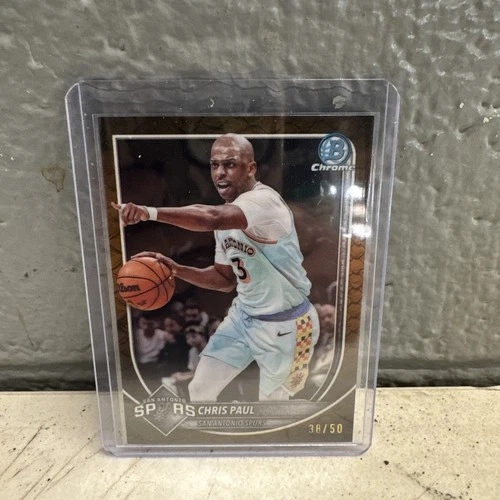 2025-26 Bowman Topps Chrome - Chris Paul #BCV-146 Reptilian Refractor /50