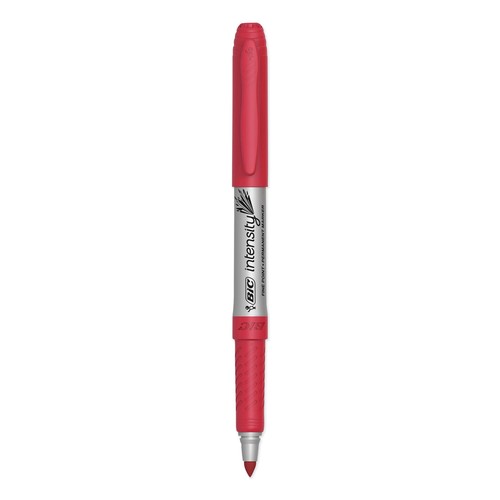 BIC GPM11RD Intensity Fine Tip Permanent Marker - Rambunctious Red (1-DZ) Neu - Bild 4 von 4