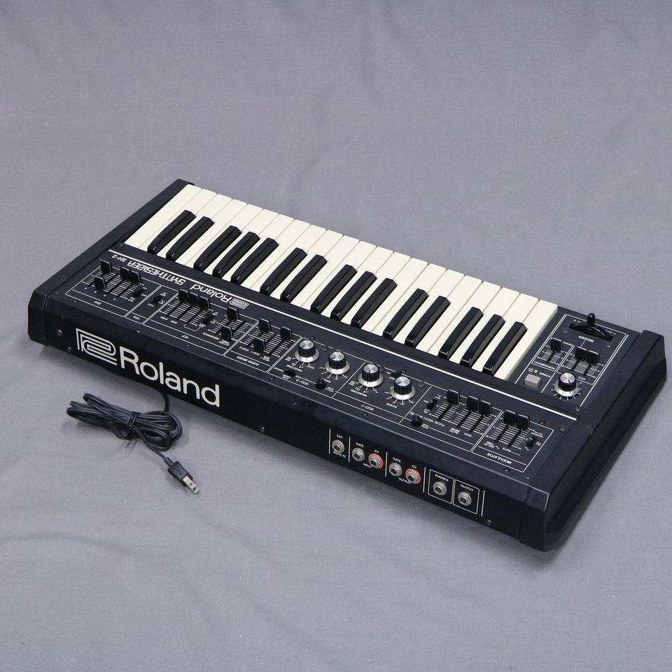 Roland SH-2 Monophonic Analog Synthesizer Vintage 37-Key Tested Working Japan - Image 4 of 4