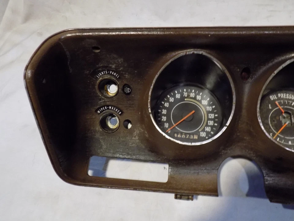 Dodge Charger Rallye 1971-74 tablero clúster roadrunner Mopar medidores GTX 71 72 GTX Foto 3 de 4