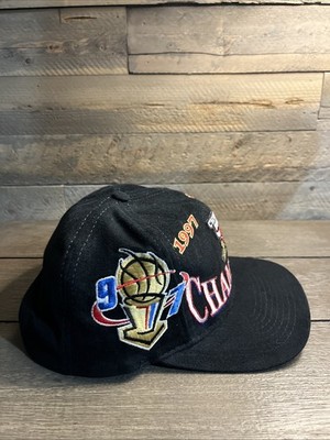 Vintage Chicago Bulls 1997 NBA Finals Champions Logo Athletic