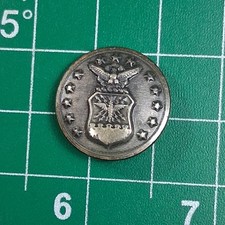 Vintage Waterbury Button US Air Force USAF Eagle and Shield Uniform Button
