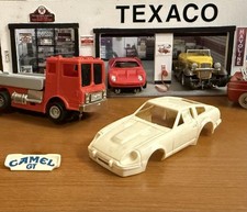 Tyco 440X2 H.O. Datsun 280ZX Molded In White w/Wing Body Only Slot Car Customize
