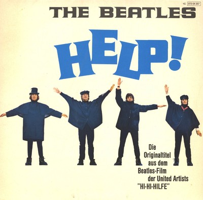 The Beatles - Help! - VInyl LP (late 1970's) (VG/VG-) GER press