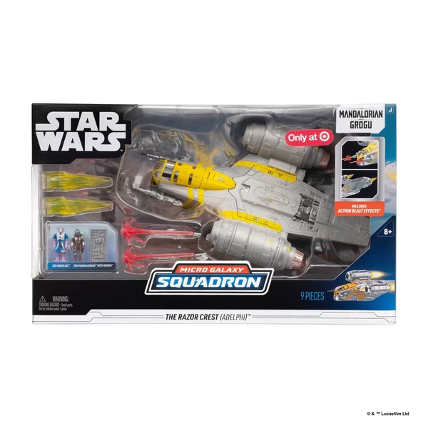 Set de 9 piezas Star Wars Micro Galaxy Squadron Vehículo y 2 Figuras - Acción 2