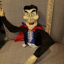 Vampire, Dracula, Hanging Decor, Halloween, Sounds, Lights Up, Scary