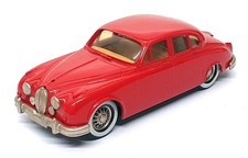 Classic 43 1/43 Scale 1001 - 1959-1967 Jaguar Mk2 Saloon Export Spec - Red