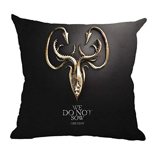Game Of Thrones Kissenbezug KissenhüLle Samt Krake Deko 45X45 Cm Wohnzimmer-image
