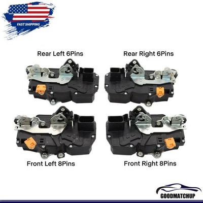 4Pcs Door Lock Actuator Latch Front Rear Left Right Fit For Hummer H2 2003-2007
