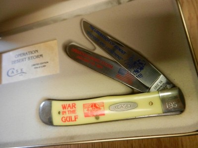 New 1991 Case XX Operation Desert Storm Limited Edition Knife W