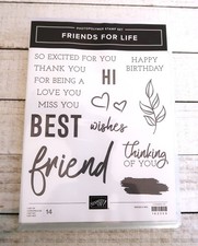 Stampin' Up Friends for Life Photopolymer Stamp Set