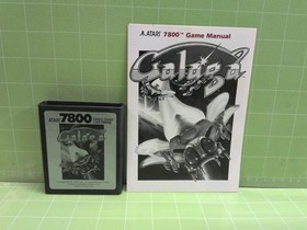 Atari 7800 Games Lot Of 5 Games -3 Games W/Manual - Great Condition -Clean Pins-