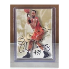 SkyBox 1998 Alonzo Mourning Autographics Autographed Insert Miami Heat NBA Card