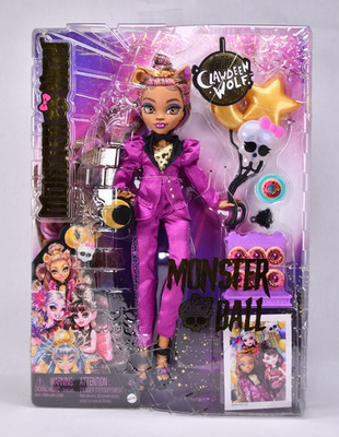 Mattel Monster High G3 Monster Ball Clawdeen Wolf Fashion Doll Brand NEW! HNF69