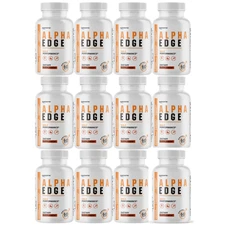 Alpha Edge Male Performance Maximum Strength Supplement - 12 Bottles