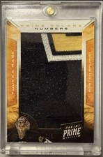 2012-13 Panini Prime - Prime Colors Tuukka Rask #50 Patch /8 (MEM)