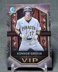 Konnor Griffin VIP Chrome Prospect Refractor Rookie 2025 Bowman Card #20 Pirates