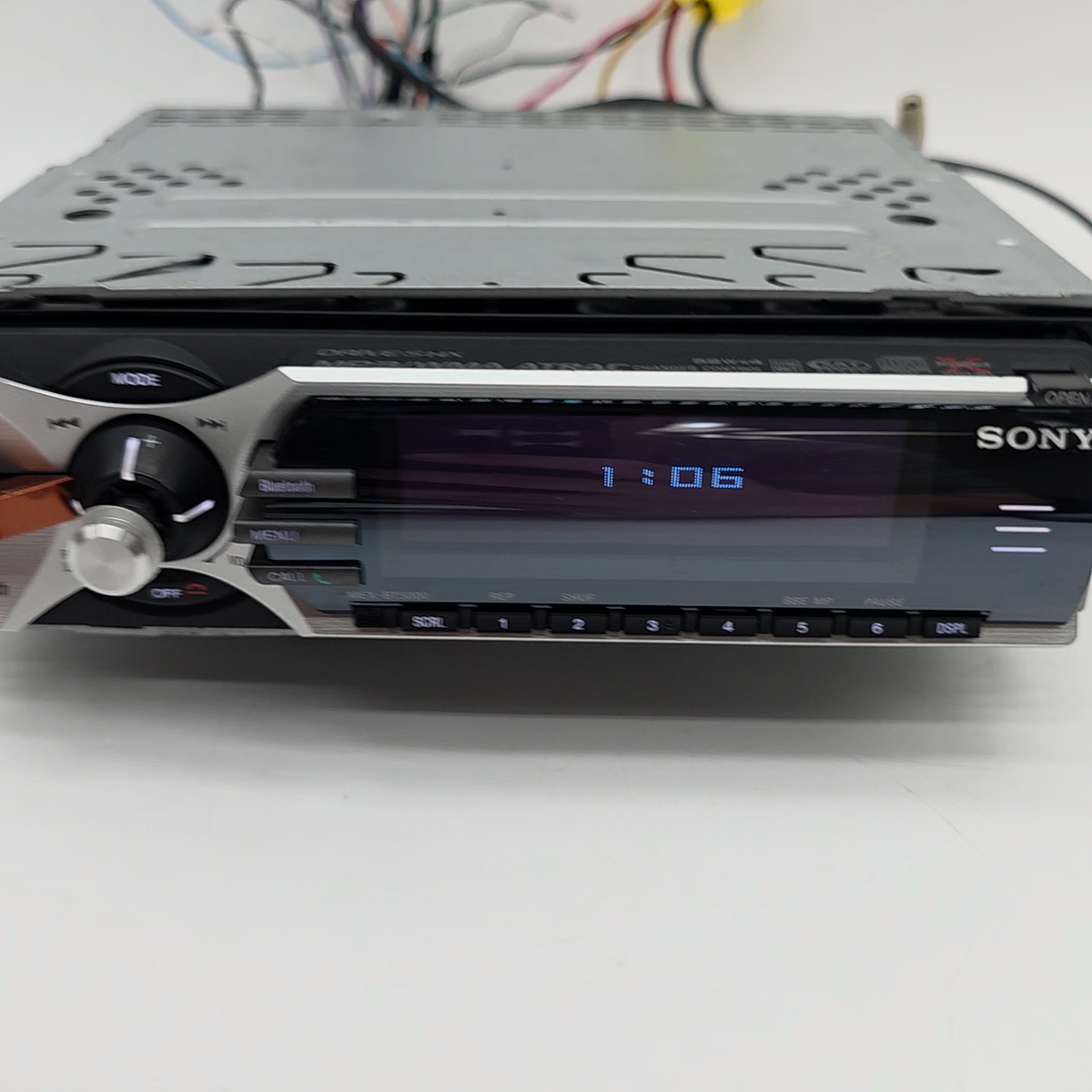 SONY MEX-BT500 AUX Bluetooth Sat Xplod 3 Pre Out Spectrum Analyzer