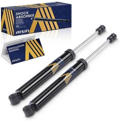 AISIN Pair Rear Shock Absorbers for Mitsubishi Mirage 2014 2015 2017-2023 FWD