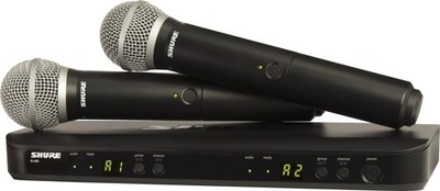 Shure BLX Wireless System H9 Dual HH System BLX2/PG58 BLX88
