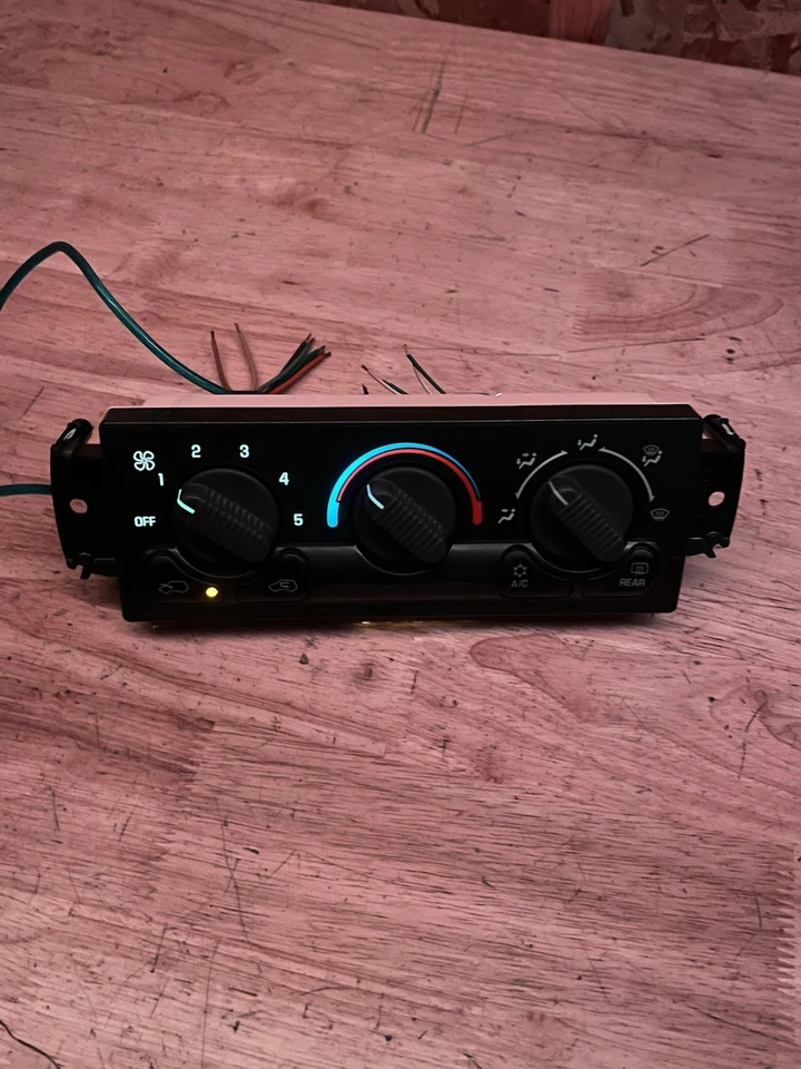 1999-2002 Chevy GMC Tahoe Yukon Silverado AC Heater Climate Control Panel OEM✅ - Image 2 of 4