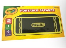 CRAYOLA BLUETOOTH PORTABLE SPEAKER CBT300K NEW FREE SHIP
