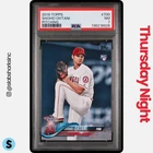 2018 TOPPS #700 SHOHEI OHTANI PITCHING RC ROOKIE PSA 7