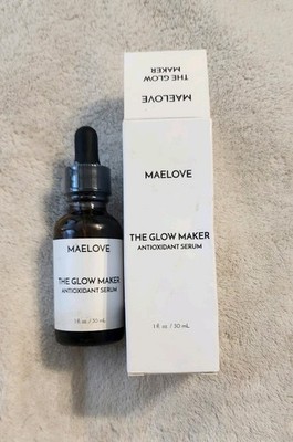 MaeLove The Glow Maker Antioxidant Serum for Extra Boost 1 fl. oz / 30 mL Sealed