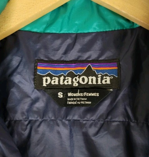 Patagonia Nano Puff Jacket Women's Size Small Blue Quilted Primaloft Zip - Picture 5 of 9