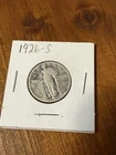 1926 S Standing Liberty Quarter Silver 25¢ - G - Good