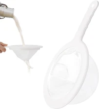 Ultra-Fine Nylon Mesh Strainers Food Yogurt Mesh Reusable Fine Sifter Sieve Plas