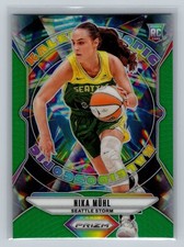 2024 Panini Prizm WNBA Nika Muhl #2 Kaleidoscopic Prizms Green Seattle Storm
