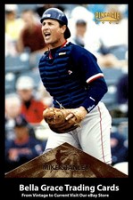 1996 Pinnacle Mike Stanley #366 Boston Red Sox MLB Baseball 