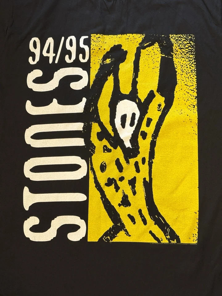 Vintage Roling Stones 94/95 Voodo Lounge Tour T-shirt - Like New - Rare Graphic  - Image 4 of 4