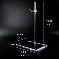 1/6 Scale Action Figure Stand Clear Transparent Display Stand Lots