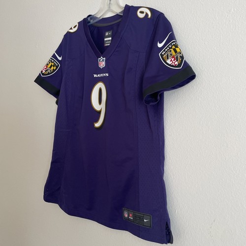 NWT Baltimore Ravens 9 Nike On Field NFL Football Jersey Women’s M - Picture 6 of 6